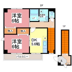 エテルノ21の物件間取画像